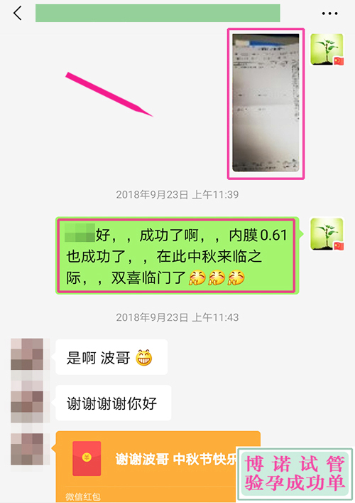 法国助孕机构：内膜0.61成功